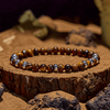 Evolvegem "Wild Ember" Natural Tiger Eye Stone Bracelet