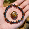 Evolvegem "Desert Guardian" Tiger Eye Facted Hematite Bracelet
