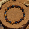 Evolvegem "Desert Guardian" Tiger Eye Facted Hematite Bracelet