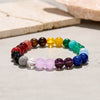 Evolvegem "Chakra Bliss" Natural Stone Chakras Bracelet