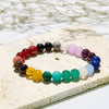 Evolvegem "Chakra Bliss" Natural Stone Chakras Bracelet