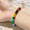 Evolvegem "Chakra Bliss" Natural Stone Chakras Bracelet