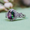 Evolvegem "Mystic Blossom" Alexandrite Butterfly Carved Ring