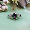 Evolvegem "Mystic Blossom" Alexandrite Butterfly Carved Ring