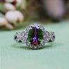 Evolvegem "Mystic Blossom" Alexandrite Butterfly Carved Ring