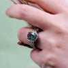 Evolvegem "Mystic Blossom" Alexandrite Butterfly Carved Ring