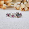 Evolvegem "Lunar Blossom" Alexandrite Branch Leaf Ring
