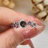 Evolvegem "Lunar Blossom" Alexandrite Branch Leaf Ring