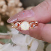 Evolvegem "Elysian Blossom" Opal Floral Ring