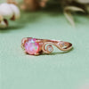 Evolvegem "Elysian Blossom" Opal Floral Ring