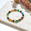 Evolvegem "Cruciform Devotion" Natural Agate Cross Bracelet