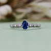 Evolvegem "Moonlit Serenade" Oval Cut Sapphire Ring