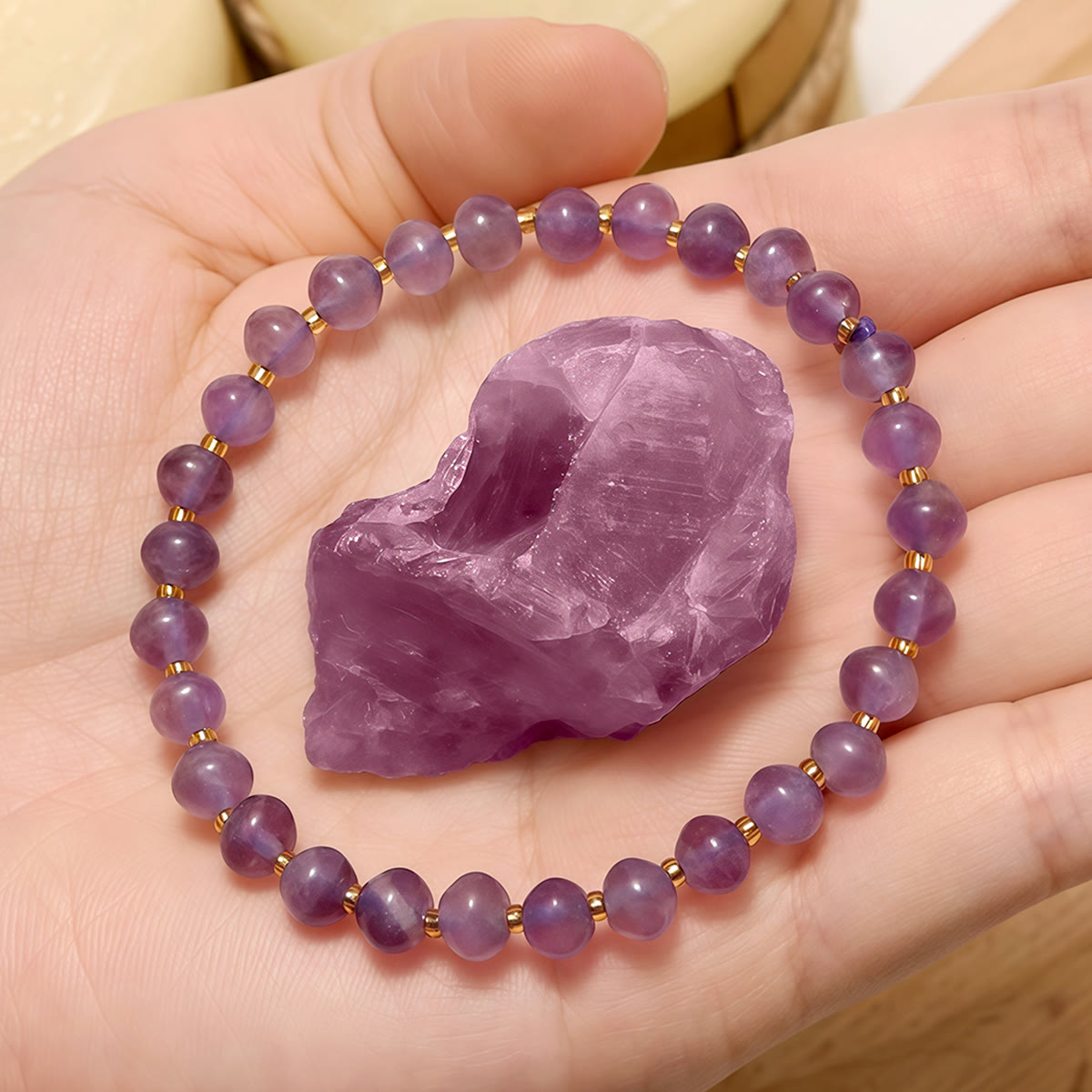 Evolvegem "Amethyst Éclat" Natural Amethyst Bracelet