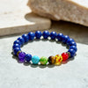 Evolvegem "Vivid Bazaar" Chakra Lapis Lazuli Bracelet