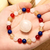 Evolvegem "Vivid Canopy" Natural Gemstone Beaded Bracelet
