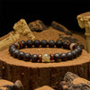 Evolvegem "Nyx's Caldera" Lava Stone Moonstone Bracelet