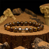 Evolvegem "Anima Machina" Dumbbell Charm Gemstone Bracelet