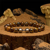 Evolvegem "Anima Machina" Dumbbell Charm Gemstone Bracelet