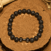 Evolvegem "Anima Machina" Dumbbell Charm Gemstone Bracelet
