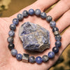 Evolvegem "Nimbus Cube" Hematite Sodalite Bracelet