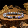 Evolvegem "Nimbus Cube" Hematite Sodalite Bracelet