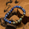 Evolvegem "Lapis Vortex" Lapis Lazuli African Turquoise Bracelet