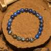 Evolvegem "Lapis Vortex" Lapis Lazuli African Turquoise Bracelet