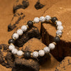 Evolvegem "Hephaestus' Lace" Howlite Lava Stone Bracelet