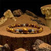 Evolvegem "Aureolith" Natural Tiger Eye Gemstoen Bracelet