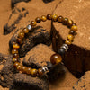 Evolvegem "Aureolith" Natural Tiger Eye Gemstoen Bracelet