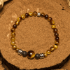 Evolvegem "Aureolith" Natural Tiger Eye Gemstoen Bracelet