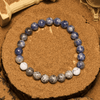 Evolvegem "Aegean Gyre" Sodalite Grey Jasper Gem Bracelet