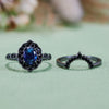 Evolvegem "Nocturne Sapphira" Protection 2Pcs Ring Set