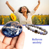 Evolvegem "Nimbus Cube" Hematite Sodalite Bracelet