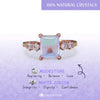Evolvegem "Eternal Twilight" Moonstone Uplifting Ring