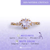 Evolvegem "Corona Crystallina" Moissanite Clarity Ring