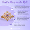 Evolvegem "Laventine Royale" Amethyst Serene Guidance Ring