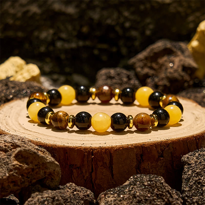 Evolvegem "Solar Harmony" Creative Gemstone Bracelet