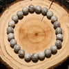 Evolvegem "Strata Whisper" Grey Jasper Grounding Bracelet