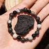 Evolvegem "Volcanic Aura" Calm & Resilience Gesmtone Bracelet