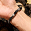 Evolvegem "Volcanic Aura" Calm & Resilience Gesmtone Bracelet