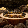 Evolvegem "Terrazure Beads" Enhance Energy Gemstoen Bracelet