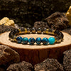 Evolvegem "Terrazure Beads" Enhance Energy Gemstoen Bracelet