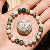 Evolvegem "Mossveil Grove" India Agate Emotional Balance Bracelet