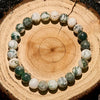 Evolvegem "Mossveil Grove" India Agate Emotional Balance Bracelet