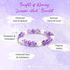 Evolvegem "Lavender Hush" Amethyst White Jade Bracelet