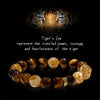 Evolvegem "Terra Aurea" Tiger Eye Citrine Wealth Bracelet