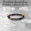 Evolvegem Obsidian Tiger Eye Power Link Bracelet