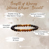 Evolvegem "Volcanic Whisper" Lava Stone Picture Jasper Bracelet