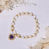 Evolvegem "Nacreous Nocturne" Serenity-Focus Pearl Bracelet